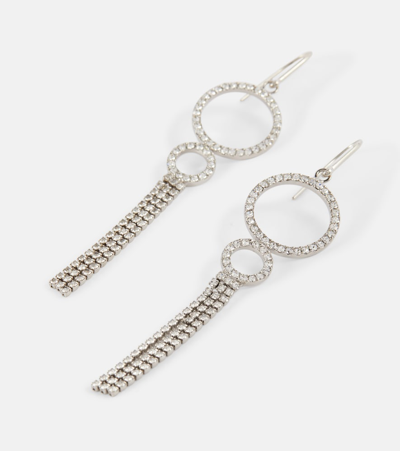 Isabel Marant Embellished Earrings In Silver