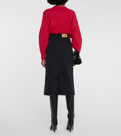 Isabel Marant Tilauria Skirt In Black