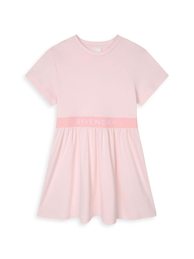 Shop Givenchy Little Girl's & Girl's T-shirt Dress In Marshmallow