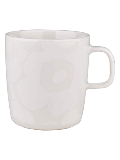 Shop Marimekko Oiva Unikko Large Mug In White