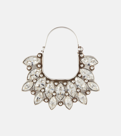 Isabel Marant Celenia Embellished Earrings In Silver