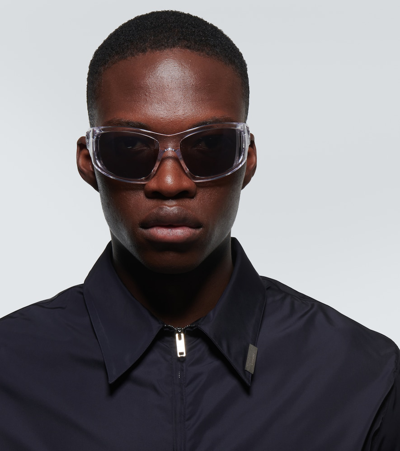 Givenchy Giv Cut Square Sunglasses In Grey