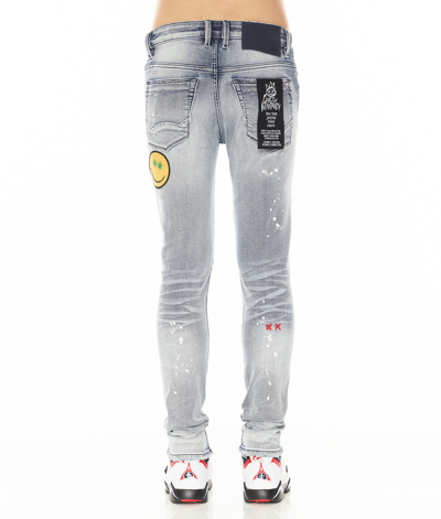 Shop Cult Of Individuality Punk Super Skinny In Blue