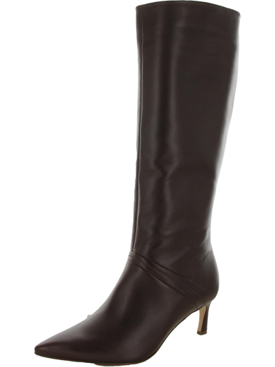 Naturalizer Falencia Womens Leather Pointed Toe Knee-high Boots In Multi