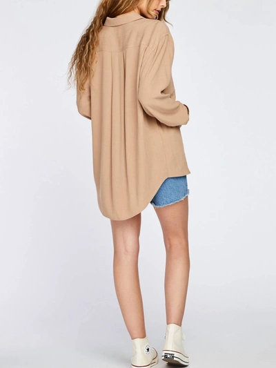 Gentle Fawn Orbison Top In Sand In Beige