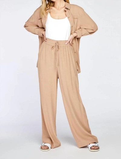 Shop Gentle Fawn Chase Pant In Sand In Beige