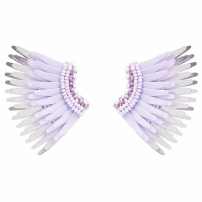 Shop Mignonne Gavigan Women's Madeline Earrings In Lilac In Purple