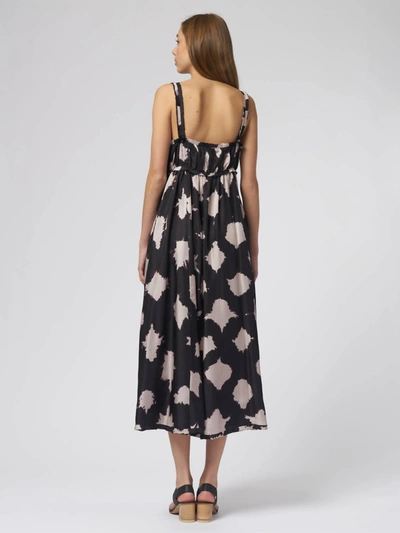 Shop Ulla Johnson Penelope Dress In Noir Blur In Multi