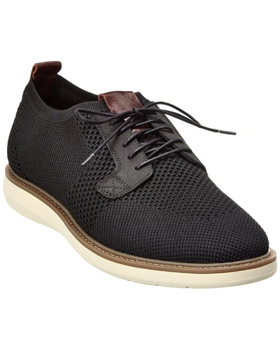 Shop Warfield & Grand Neils Leather-trim Sneaker In Black