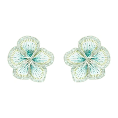 Shop Mignonne Gavigan Bailee Stud Earrings In Light Blue