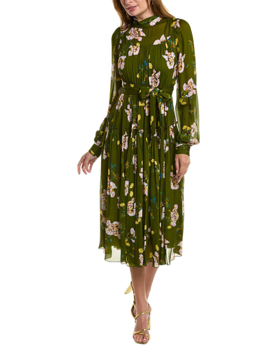 Shop Diane Von Furstenberg Kent Dress In Brown