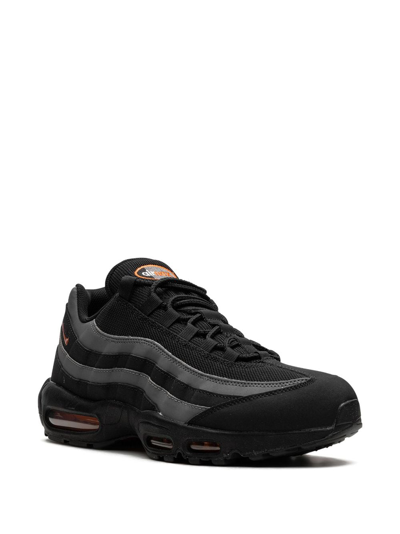 Shop Nike Air Max 95 "halloween" Sneakers In Black