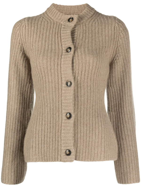 Acne Studios button-up knitted cardigan - Neutrals