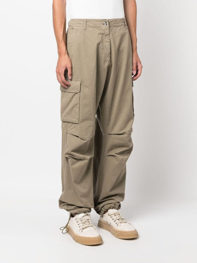 Coperni Cargo Straight-leg Trousers In Neutrals