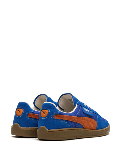 Shop Puma Super Team Handy Sneakers In Blue