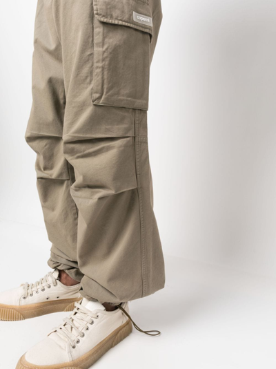 Coperni Cargo Straight-leg Trousers In Neutrals