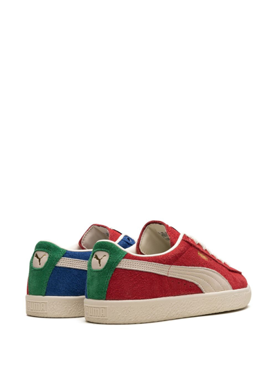 Shop Puma Suede Vtg Origins Sneakers In Red