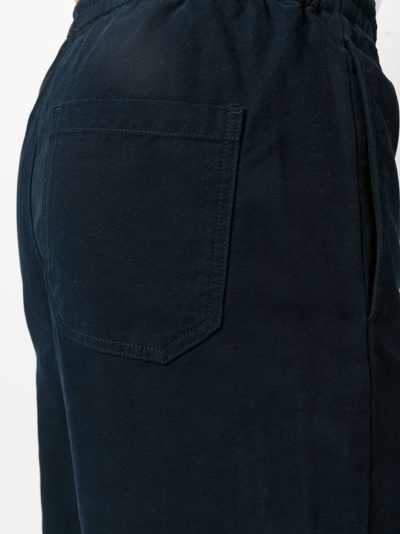 Shop Apc Vincent Straight-leg Trousers In Blue