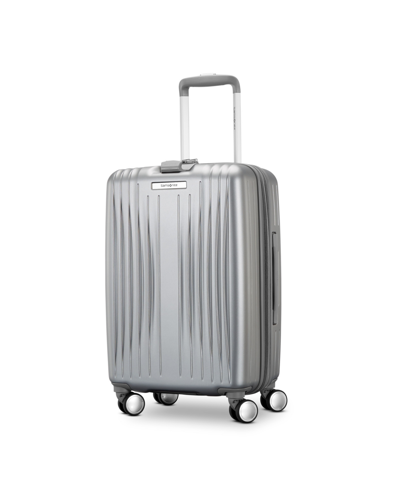 Shop Samsonite Opto 3 Carry-on Spinner In Arctic Silver