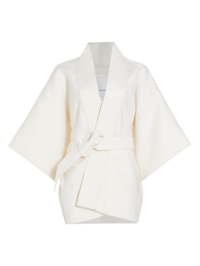 Shop Wardrobe.nyc Women's Wool-blend Jacket In White