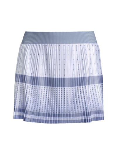 Shop K-swiss Women's Glacé + Infinity Cut Above Miniskirt In Neutral