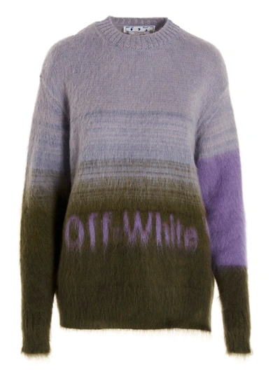 Shop Off-white Supervetica Sweater In Multicolor