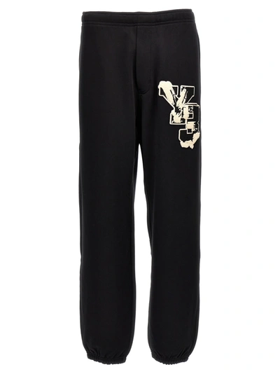 Shop Y-3 Logo Patch Joggers Pants Black