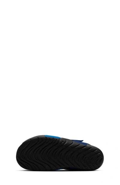 Shop Nike Sunray Protect 2 Sandal In Signal Blue/ White/ Black