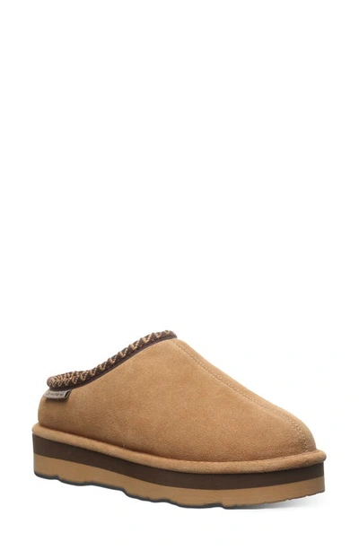 Shop Bearpaw Martis Water Repellent Slipper In Iced Coffee