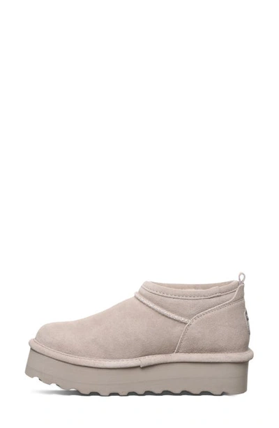 Bearpaw Retro Super Shorty Water Repellent Boot In Mushroom