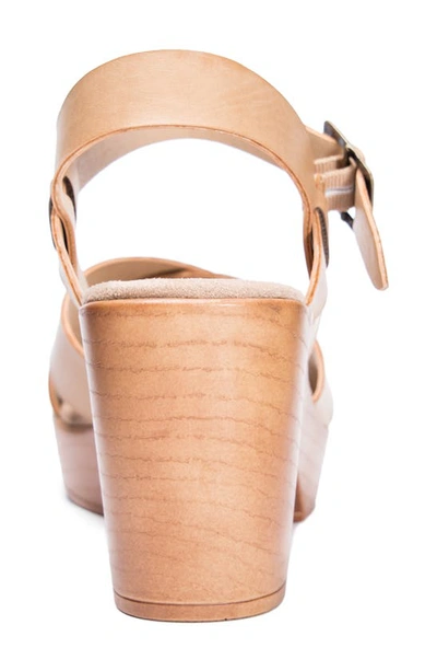 Shop Cl By Laundry Ample Platform Sandal In Natural