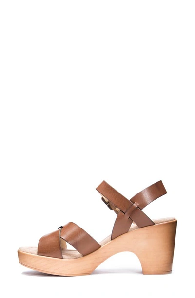 Shop Cl By Laundry Ample Platform Sandal In Brown