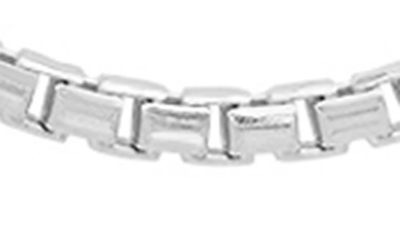 Queen Jewels Italian Chain Necklace In Silver