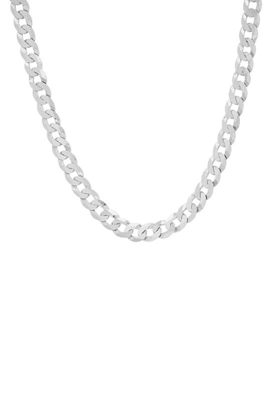 Shop Queen Jewels Sterling Silver Thick Italian Miami Cuban Curb Chain Necklace