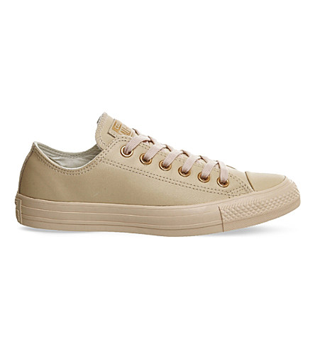 converse tan rose gold