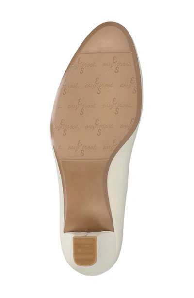 Shop Easy Street Ballari Round Toe Pump In Bone