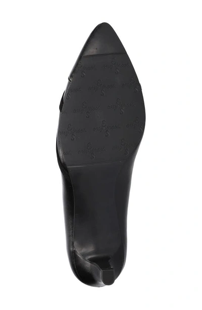 Easy Street Nobel Womens Slip On Pointed Toe Pumps In Black