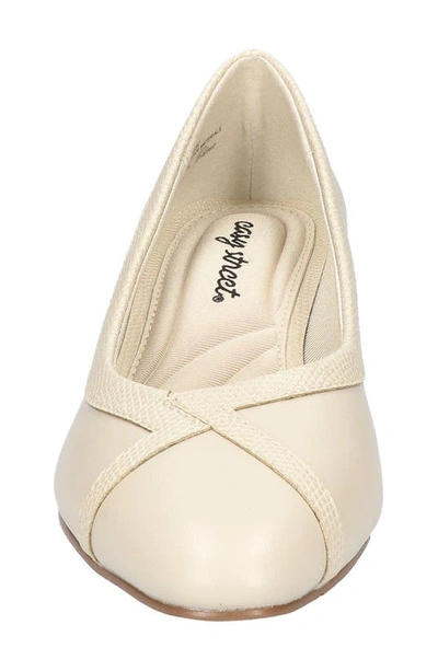 Shop Easy Street Myrtle Pump In Bone