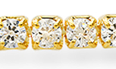 Queen Jewels Cz Slider Bracelet In Gold