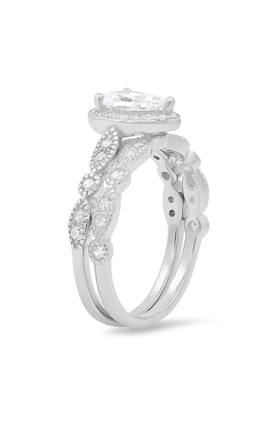 Queen Jewels 2-piece Ring Set In Silver