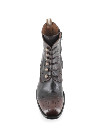 Shop Officine Creative Lace-up Boot Calixte/023 In Brown
