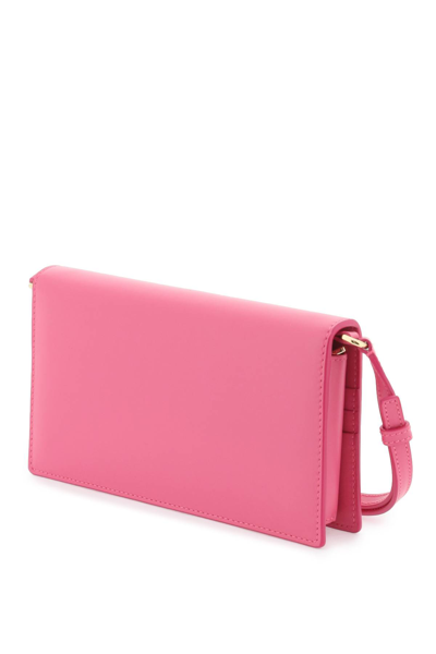 Shop Dolce & Gabbana Dg Logo Mini Bag In Glicine (pink)