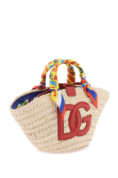 Shop Dolce & Gabbana Kendra Small Shopper Bag In Carretto (beige)