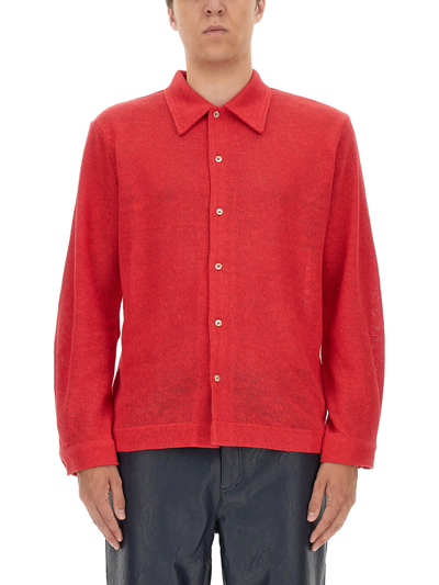 Shop Séfr Garcia Shirt In Rosso