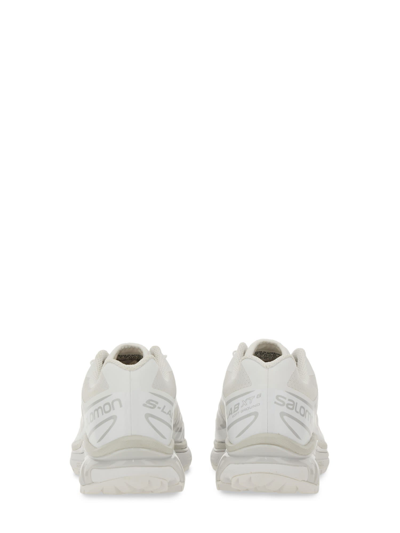 Shop Salomon Sneaker Xt-6 In Bianco