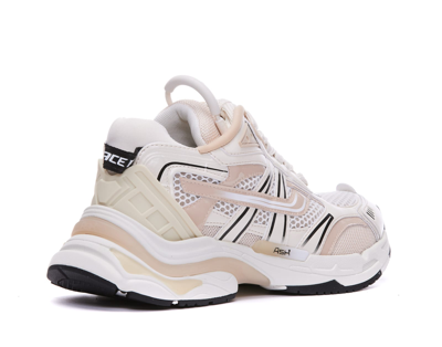 Shop Ash Race Sneakers In Beige