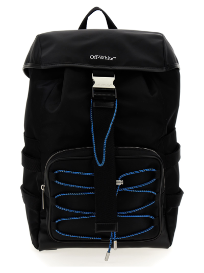 Shop Off-white Courrier Backpack In Black
