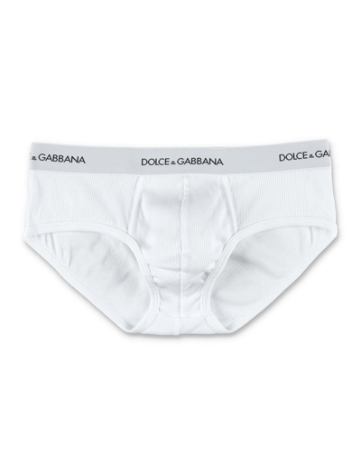 Shop Dolce & Gabbana Slip In White
