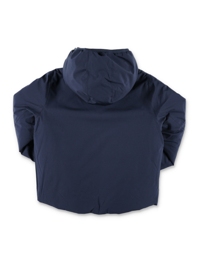 Shop K-way Reversible Eco Thermo Jacket In Blue/salvia