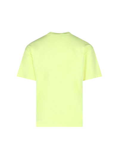 Shop Apc T-shirt In Yellow